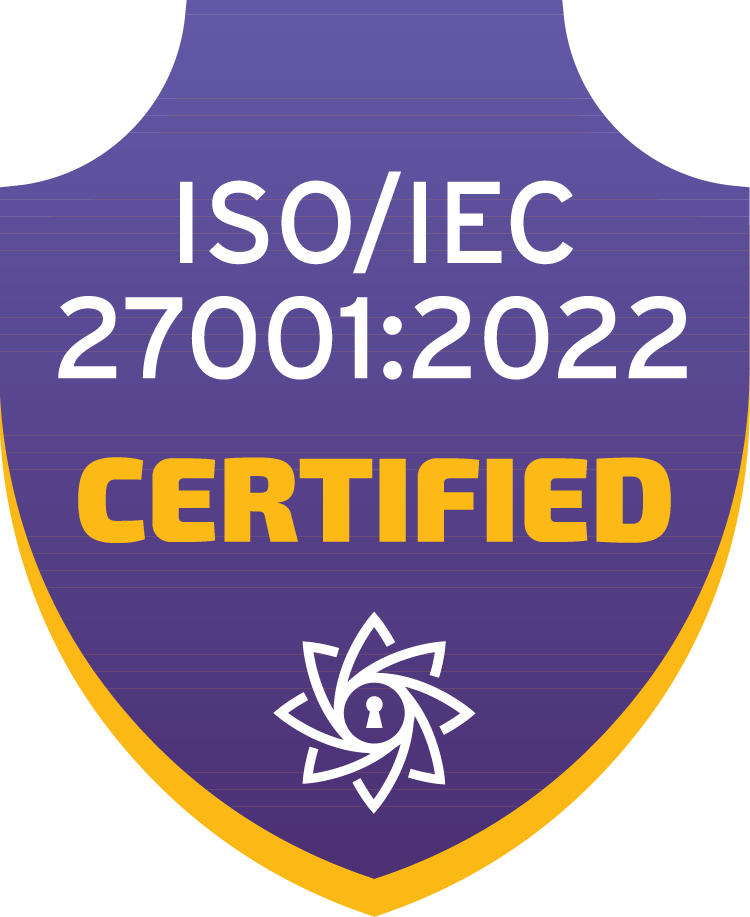 ISO 27001 certified